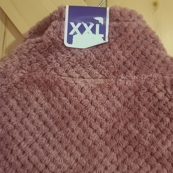 Womens Members Mark Plush Pullover Sweatshirt With Pockets NWT Size XXL - Picture 3 of 7